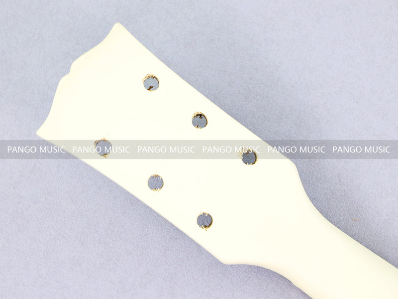 SG Style Satin Ivory Double Cutaway DIY Electric Guitar Body and Neck Kit (RTA-021)