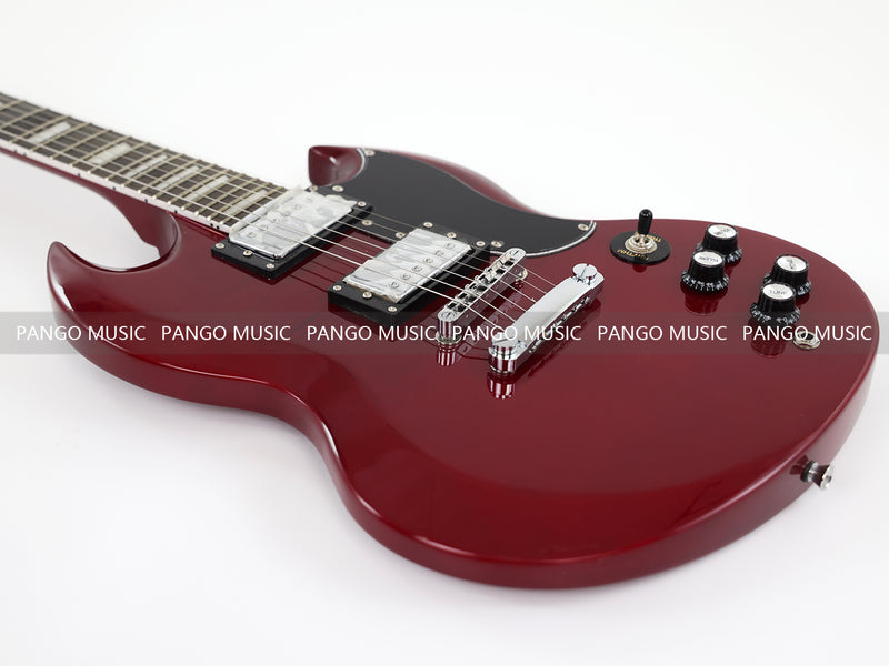 SG Style Wine Red Electric Guitar (PMY-005)