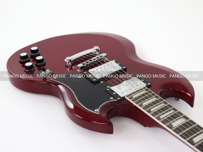SG Style Wine Red Electric Guitar (PMY-005)