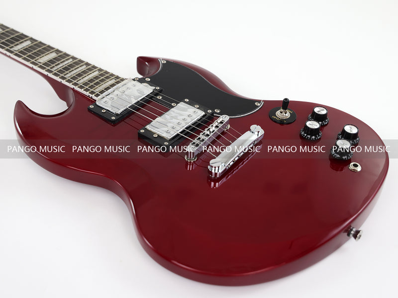 SG Style Wine Red Electric Guitar (PMY-005)