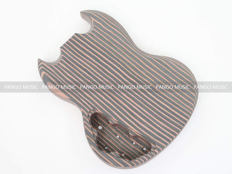 SG Style All Zebrawood DIY Electric Guitar Kit (PSG-529)