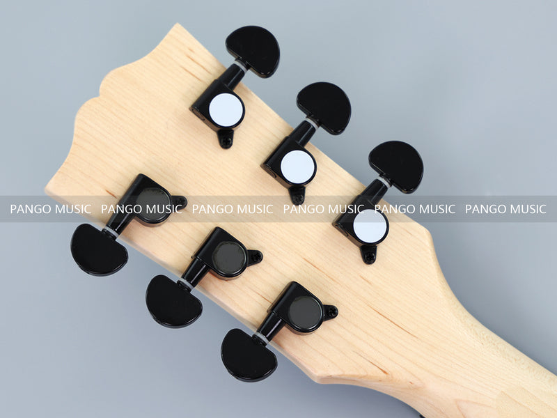 SG Style Transparent Acrylic-Bodied Electric Guitar with Blue LED Lights (12336, Limited Edition)