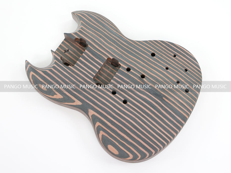 SG Style Zebrawood DIY Electric Guitar Kit (PSG-529)