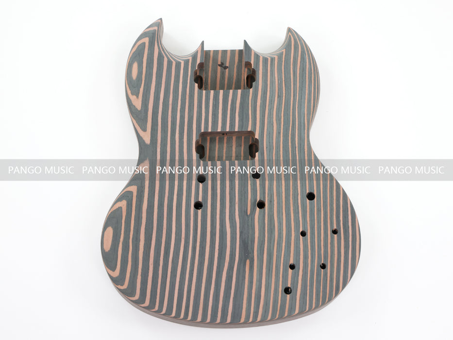 SG Style Zebrawood DIY Electric Guitar Kit (PSG-529)