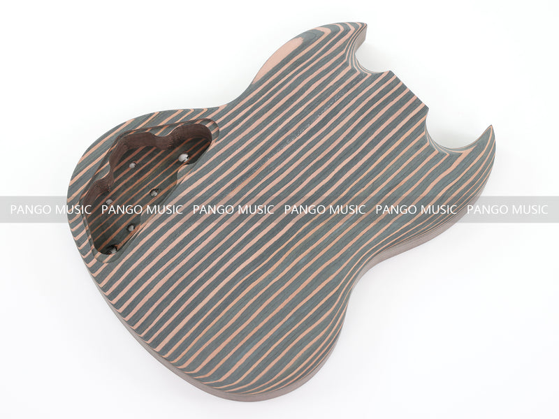 SG Style All Zebrawood DIY Electric Guitar Kit (PSG-529)