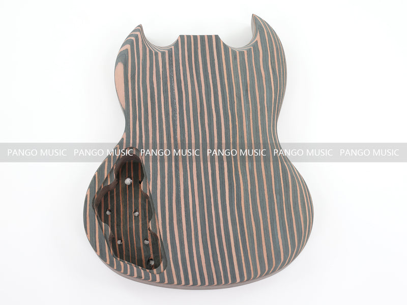 SG Style All Zebrawood DIY Electric Guitar Kit (PSG-529)
