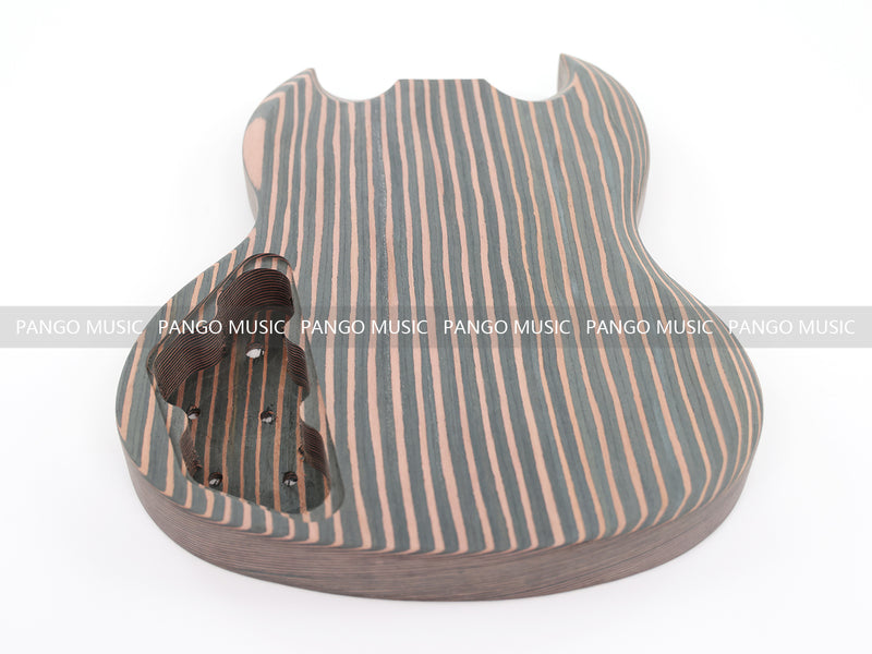 SG Style All Zebrawood DIY Electric Guitar Kit (PSG-529)