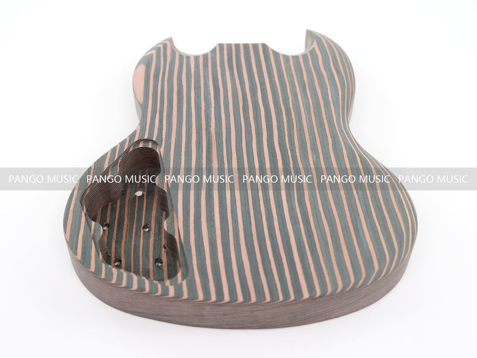 SG Style Zebrawood DIY Electric Guitar Kit (PSG-529)