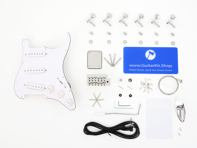 ST Style DIY Electric Guitar Kit with PRS Style Neck (13383, Limited Edition)