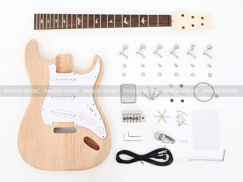 ST Style DIY Electric Guitar Kit with PRS Style Neck (13383, Limited Edition)