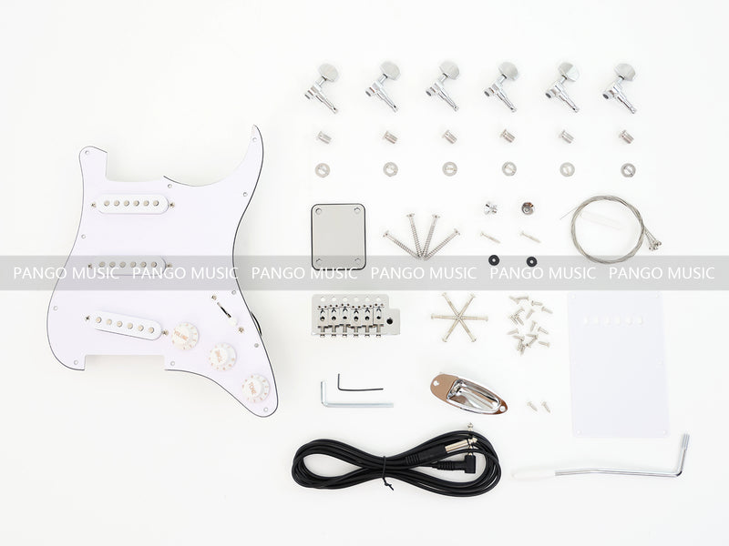ST Style DIY Electric Guitar Kit with PRS Style Neck (13383, Limited Edition)