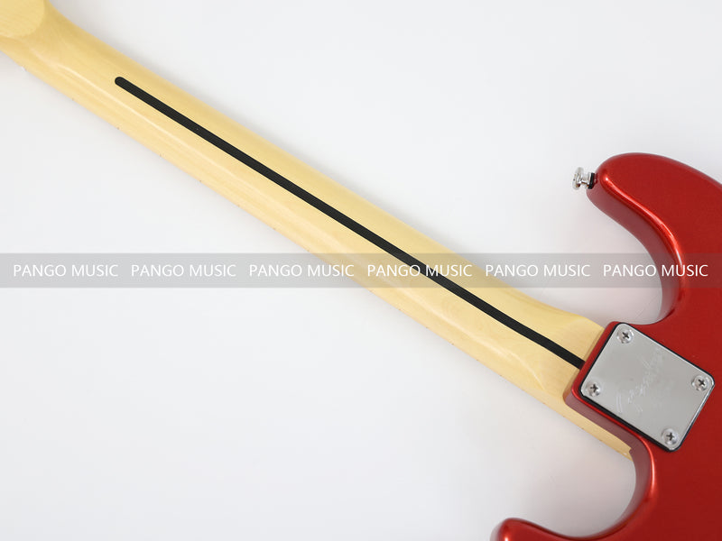 PANGO MUSIC ST Style Electric Guitar with Metallic Red Finish (GKS-073)