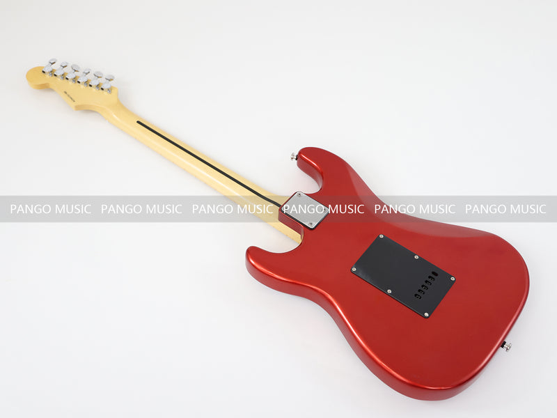 PANGO MUSIC ST Style Electric Guitar with Metallic Red Finish (GKS-073)