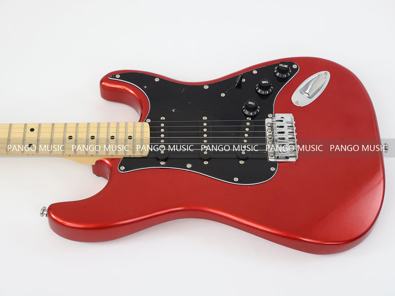 PANGO MUSIC ST Style Electric Guitar with Metallic Red Finish (GKS-073)