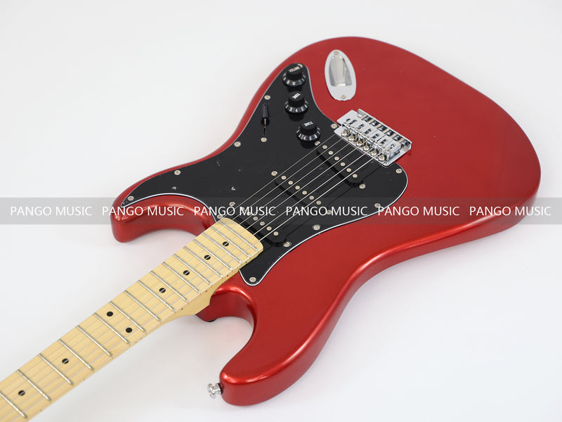 PANGO MUSIC ST Style Electric Guitar with Metallic Red Finish (GKS-073)