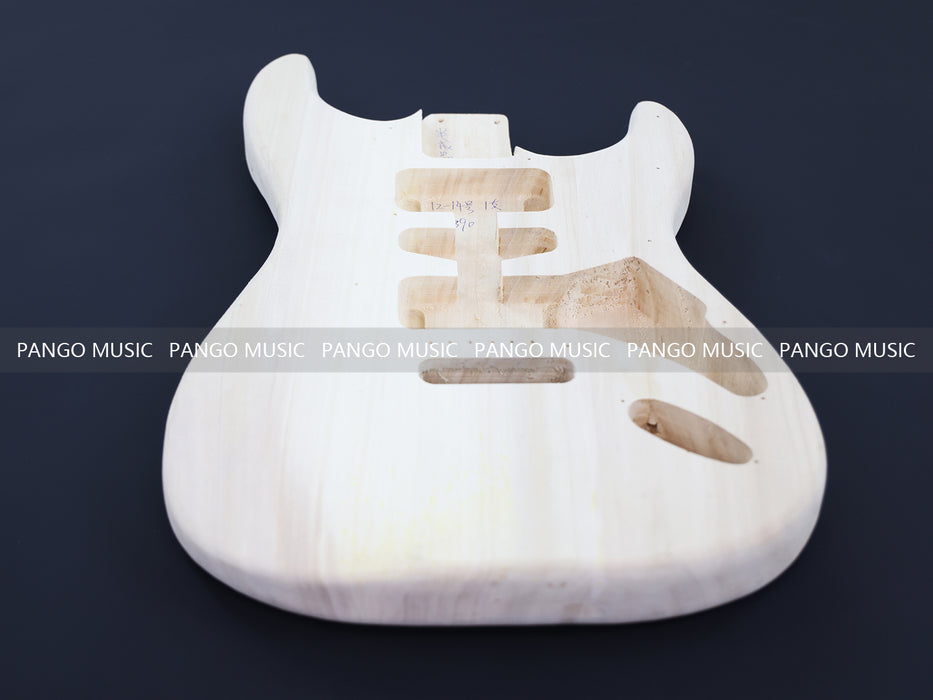 ST Style Reverse Headstock DIY Electric Guitar Kit with Roasted Maple Neck and Fretboard (15390, Limited Edition)