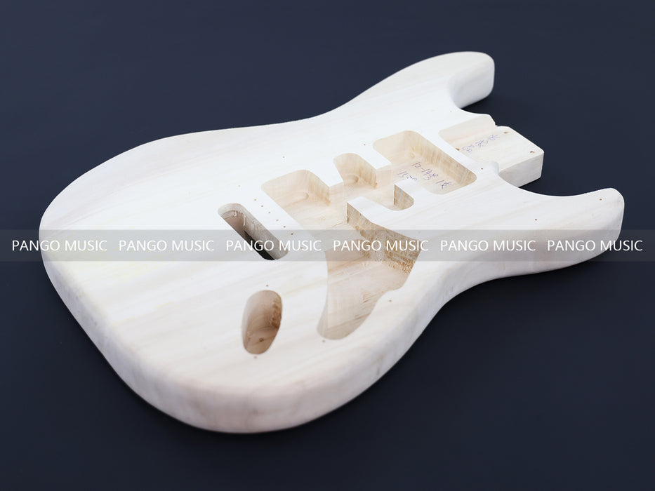 ST Style Reverse Headstock DIY Electric Guitar Kit with Roasted Maple Neck and Fretboard (15390, Limited Edition)