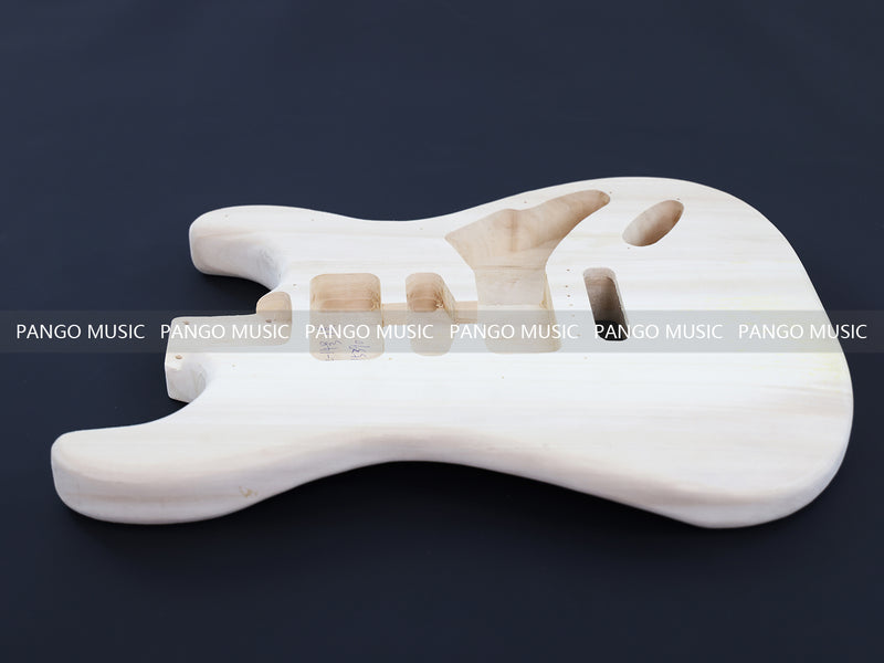 ST Style Reverse Headstock DIY Electric Guitar Kit with Roasted Maple Neck and Fretboard (15390, Limited Edition)
