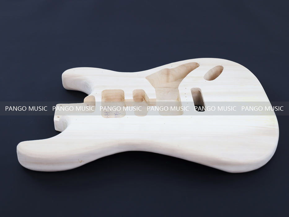 ST Style Reverse Headstock DIY Electric Guitar Kit with Roasted Maple Neck and Fretboard (15390, Limited Edition)