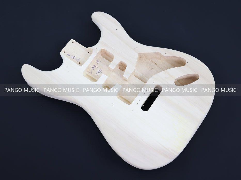 ST Style Reverse Headstock DIY Electric Guitar Kit with Roasted Maple Neck and Fretboard (15390, Limited Edition)