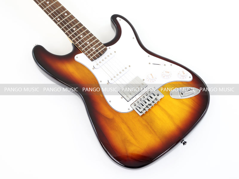 ST Style SSH Pickups Beginner Electric Guitar Bundle with 20W Amp (PHY-163-B)