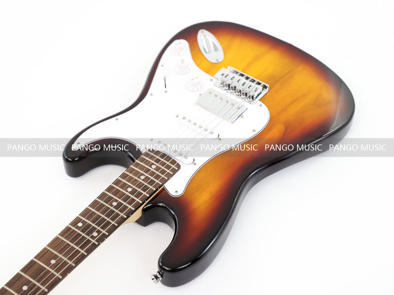 ST Style SSH Pickups Beginner Electric Guitar Bundle with 20W Amp (PHY-163-B)