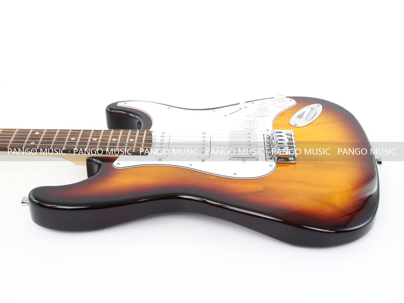 ST Style SSH Pickups Beginner Electric Guitar Bundle with 20W Amp (PHY-163-B)
