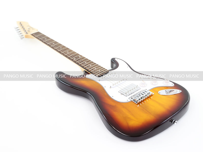 ST Style SSH Pickups Beginner Electric Guitar Bundle with 20W Amp (PHY-163-B)
