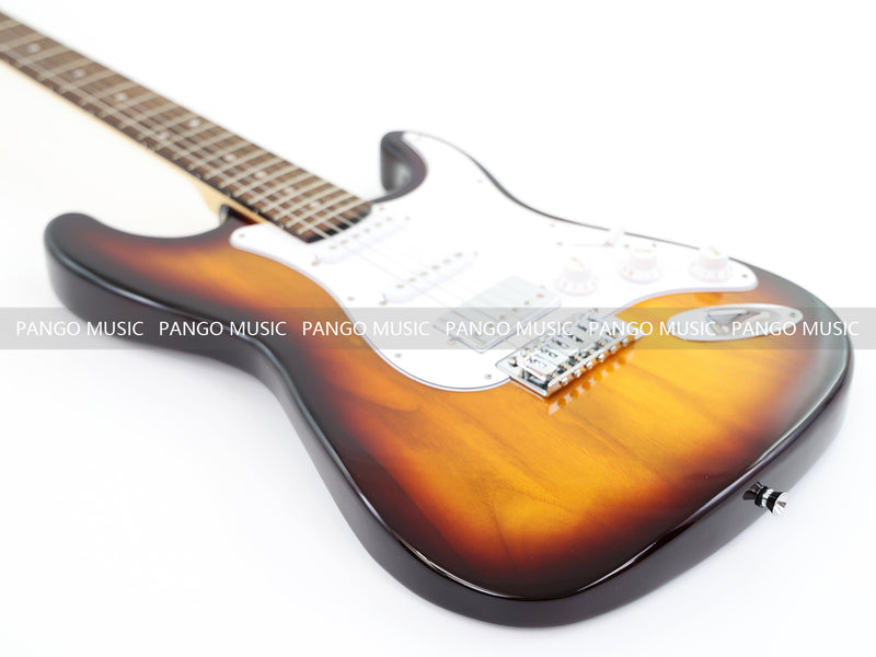 ST Style SSH Pickups Beginner Electric Guitar Bundle with 20W Amp (PHY-163-B)