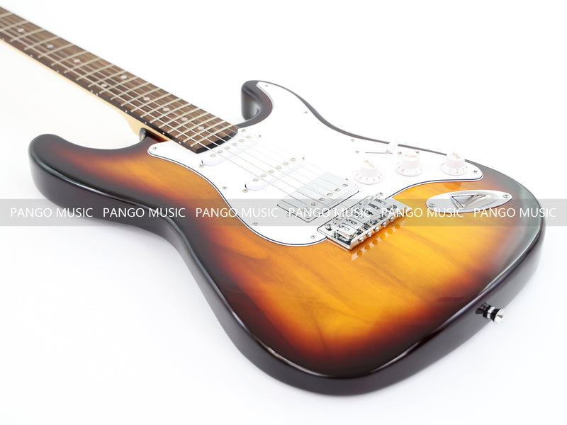 ST Style SSH Pickups Beginner Electric Guitar Bundle with 20W Amp (PHY-163-B)