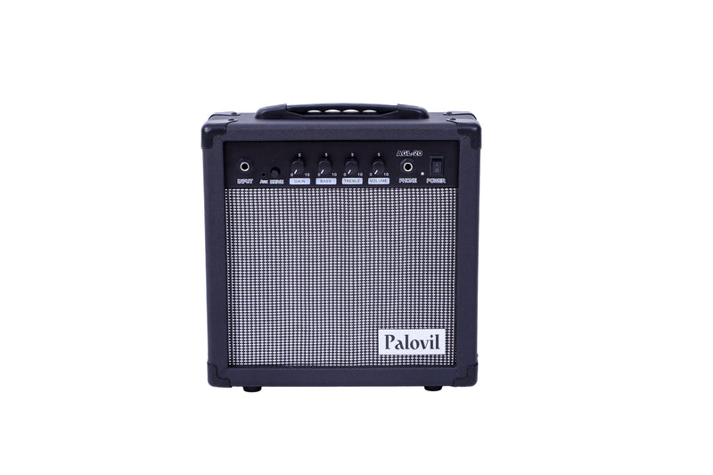 ST Style Sunburst Finish Electric Guitar Set (PHY-163)