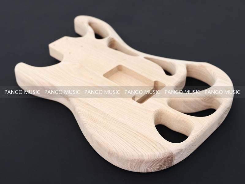 Weight Relief Design Ash Body DIY Electric Guitar Kit (PST-570F, Fast Shipping, Tariff-free)