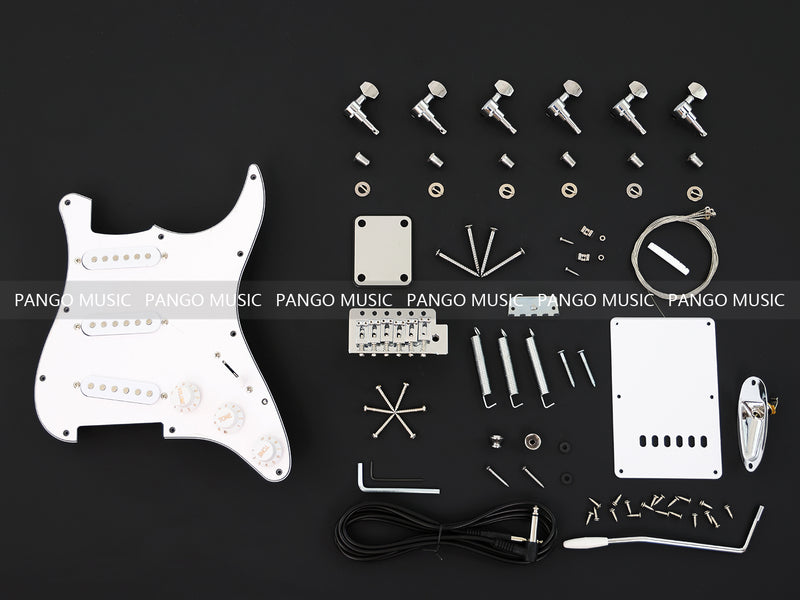 ST Style Weight Relief Design Ash Body DIY Electric Guitar Kit (PST-570X)