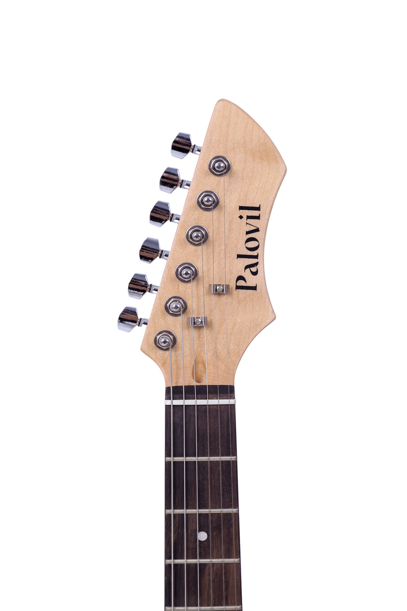 ST Style Silver Gray Metallic Finish Electric Guitar Set (PHY-164F, Pre-sale, Tariff-free)