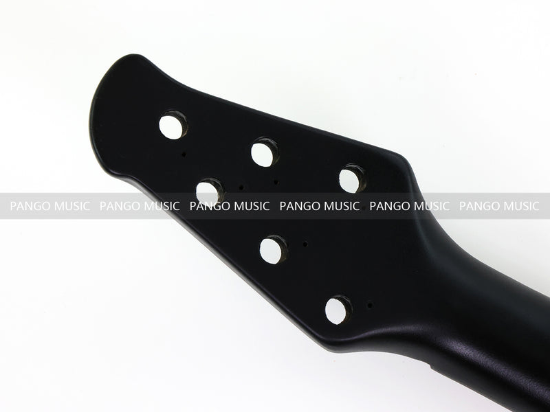 Satin Black F-hole Semi-Hollow Double Cutaway DIY Electric Guitar Body and Neck Kit (RTA-018)