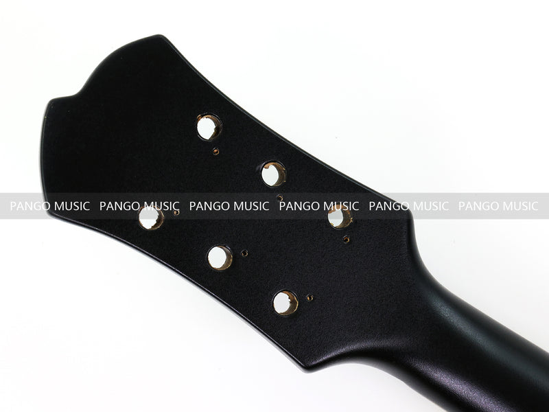 Satin Sunburst Left-Handed Semi-Hollow DIY Electric Guitar Body and Neck Kit (RTA-019)