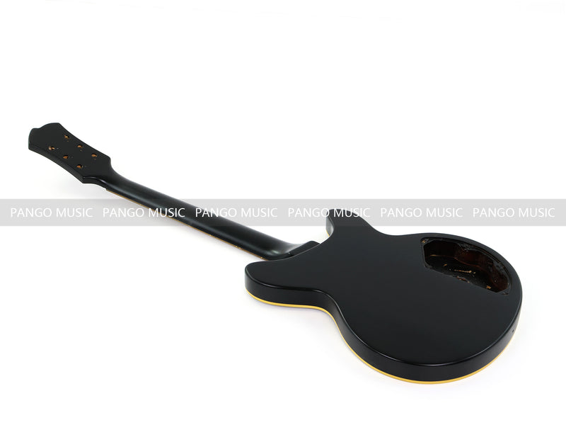 Satin Sunburst Left-Handed Semi-Hollow DIY Electric Guitar Body and Neck Kit (RTA-019)