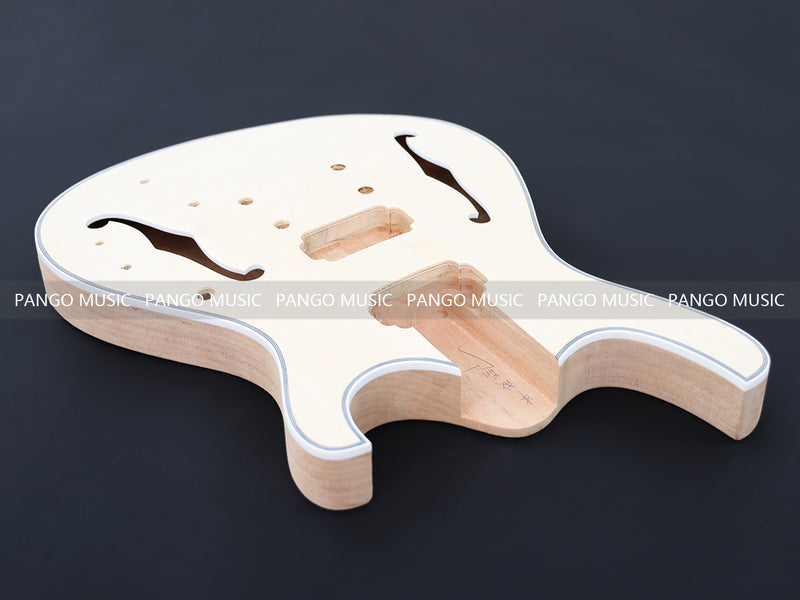 Semi-Hollow Body DIY Electric Guitar Kit (PJS-328X)
