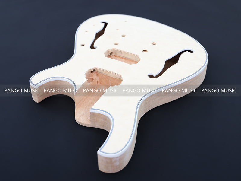 Semi-Hollow Body DIY Electric Guitar Kit (PJS-328X)