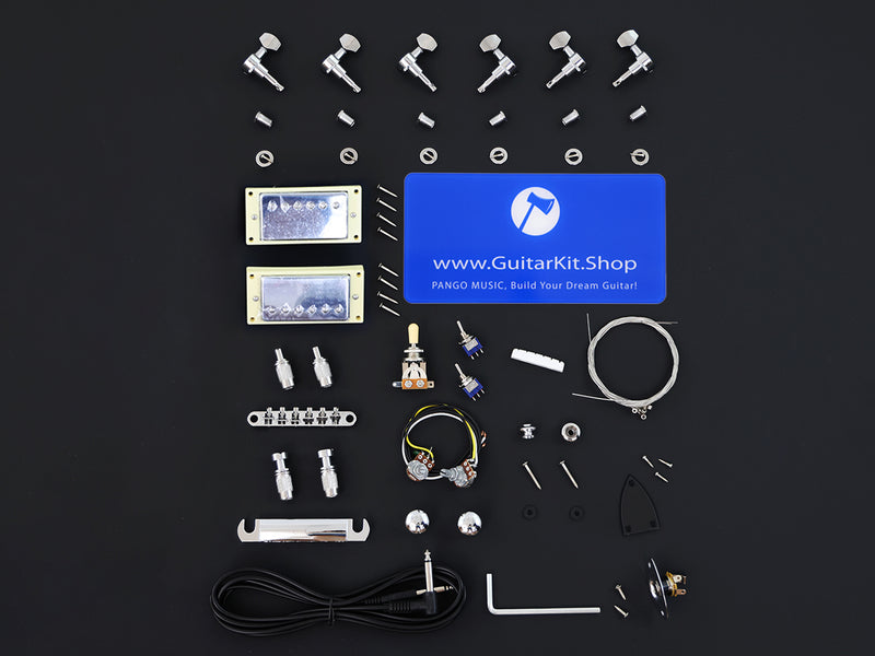 Semi-Hollow Body DIY Electric Guitar Kit (PJS-328X)