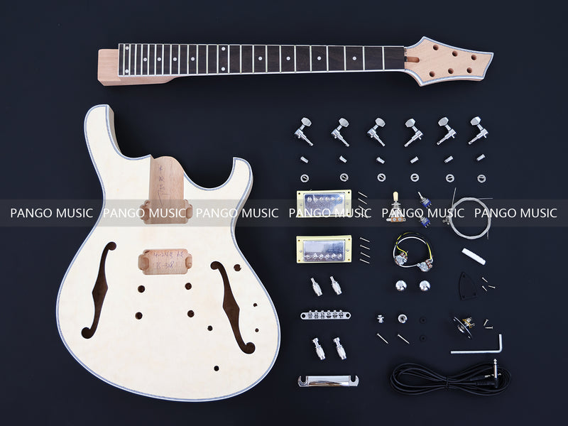 Semi-Hollow Body DIY Electric Guitar Kit (PJS-328X)