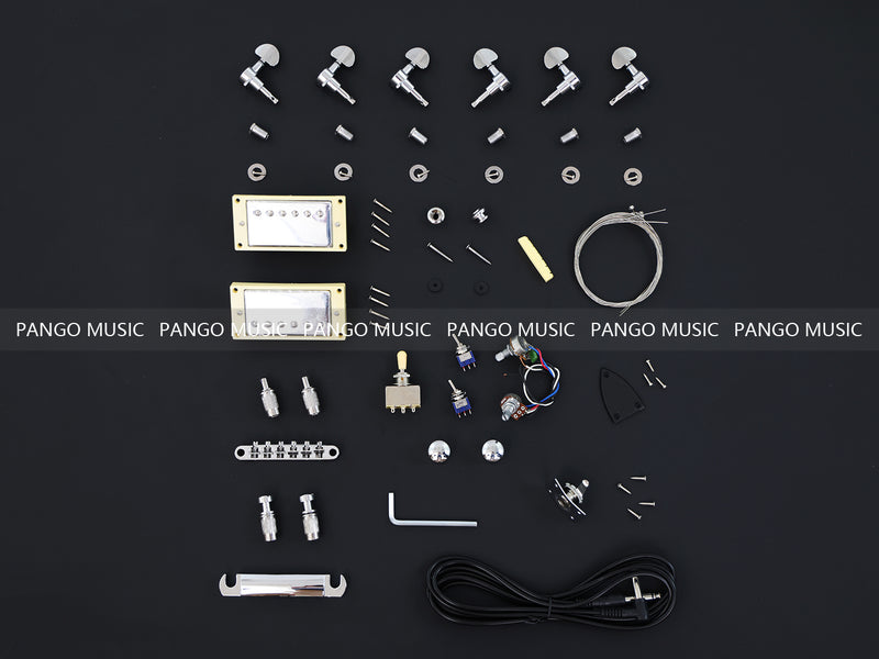 Pre-Sale Semi-Hollow Body DIY Electric Guitar Kit (PJS-329X)