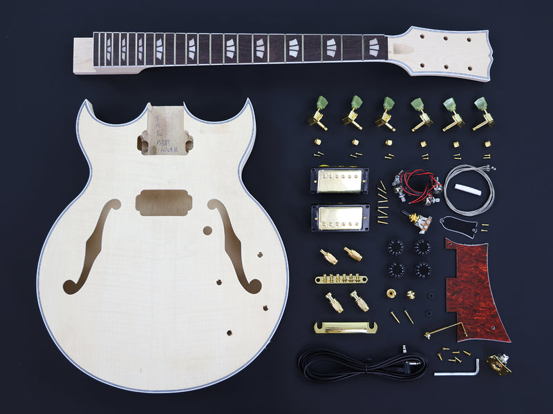 Hollow Body DIY Electric Guitar Kit (15585, Limited Edition)