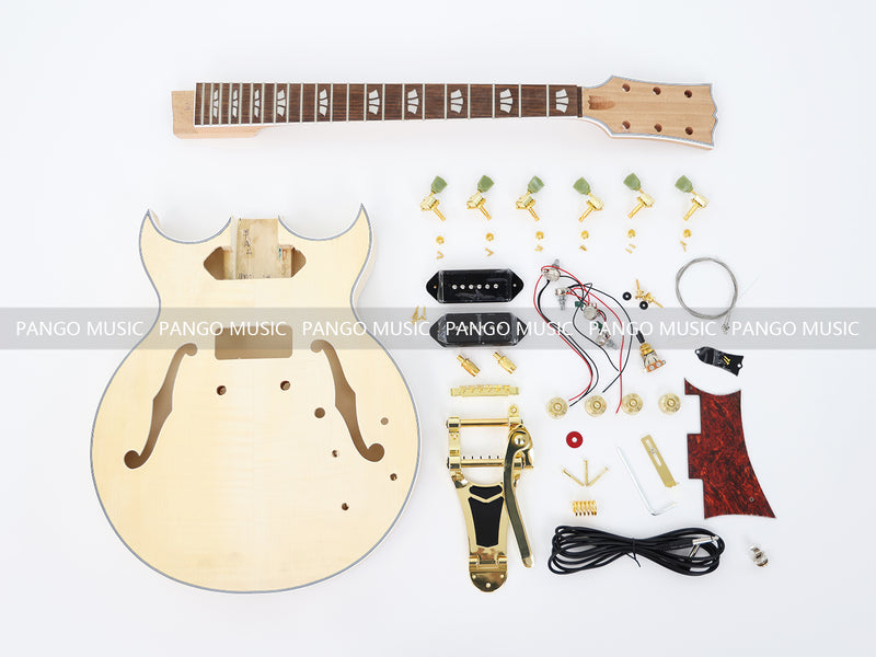 Hollow Body DIY Electric Guitar Kit (16335, Limited Edition)