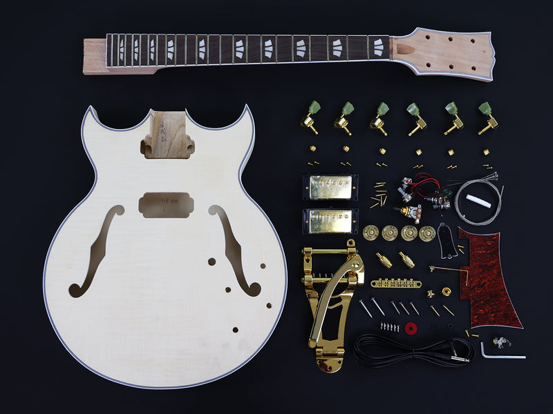 Hollow Body DIY Electric Guitar Kit (16335, Limited Edition)