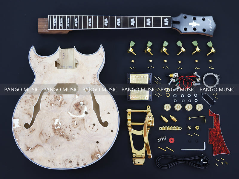 Hollow Body DIY Electric Guitar Kit (17405, Limited Edition)