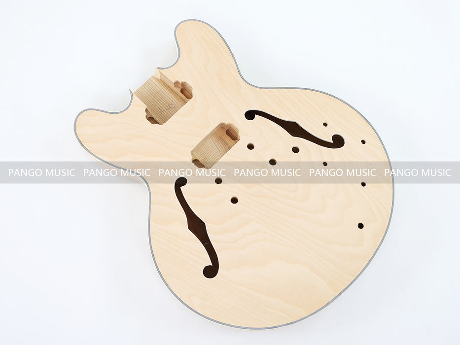 Semi Hollow Body DIY Electric Guitar Kit (LRF-025, Limited Edition)