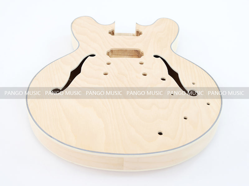 Semi Hollow Body DIY Electric Guitar Kit (LRF-025, Limited Edition)