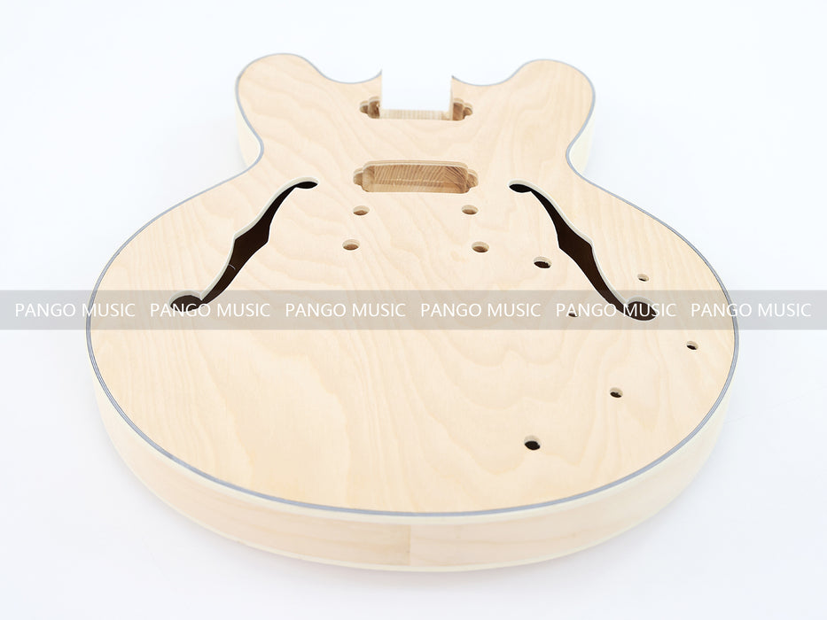 Semi Hollow Body DIY Electric Guitar Kit (LRF-025, Limited Edition)