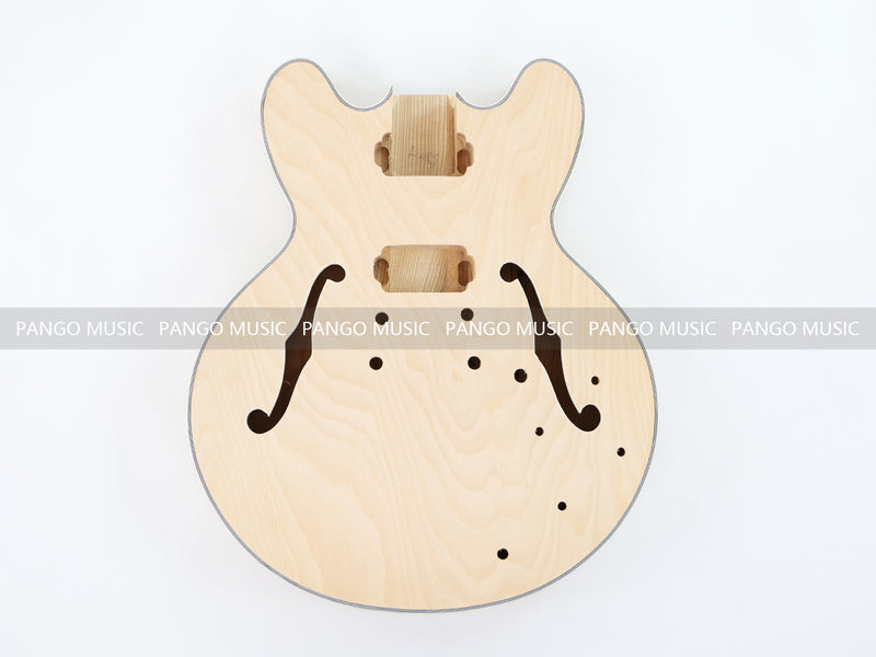 Semi Hollow Body DIY Electric Guitar Kit (LRF-025, Limited Edition)